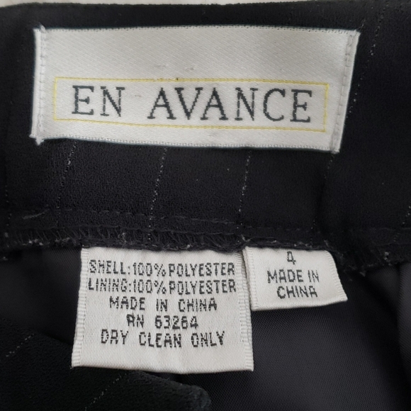 Vintage Pinstriped Pants Suit - Picture 8 of 8